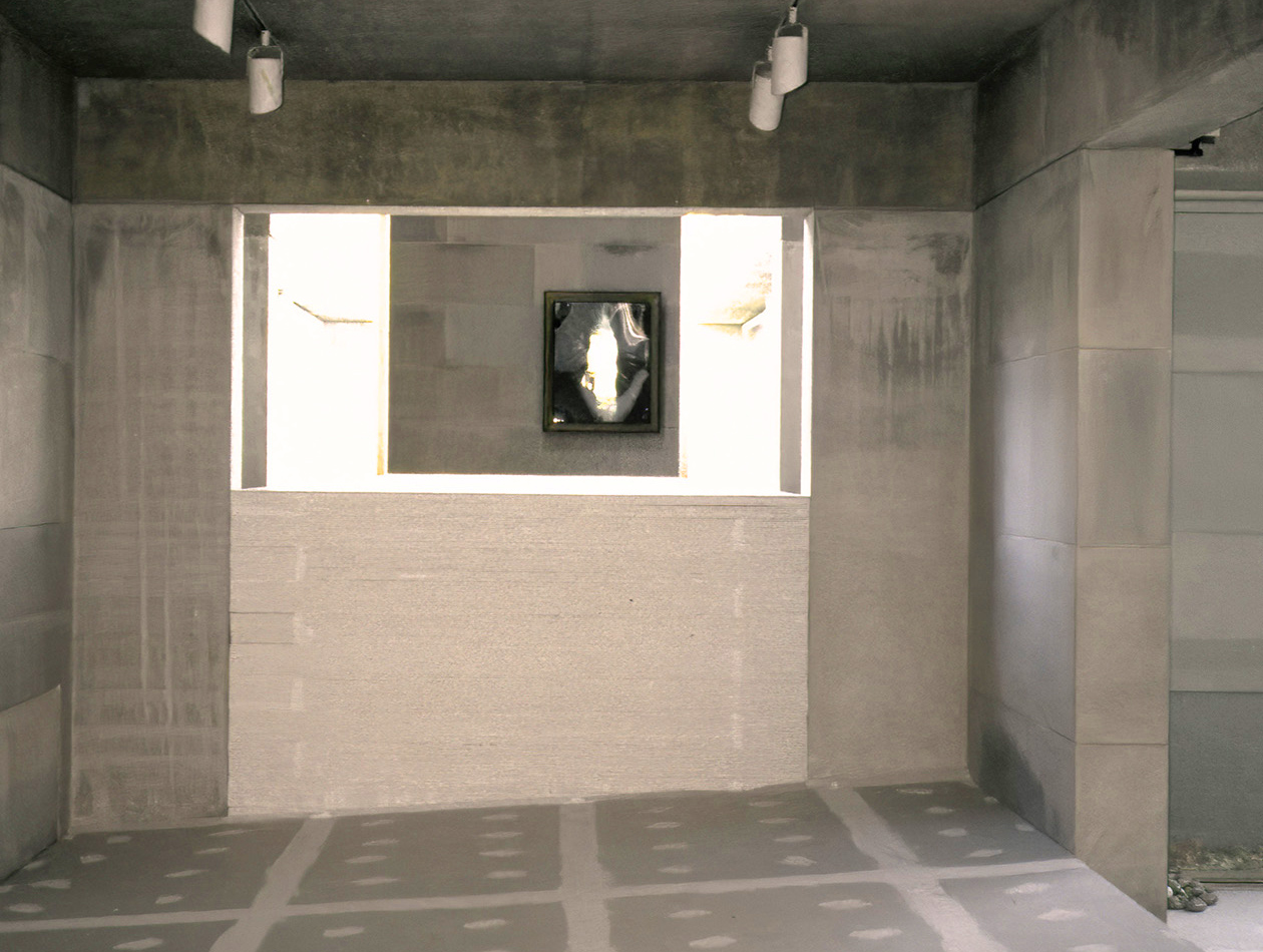 site-specific installations with sheetrock